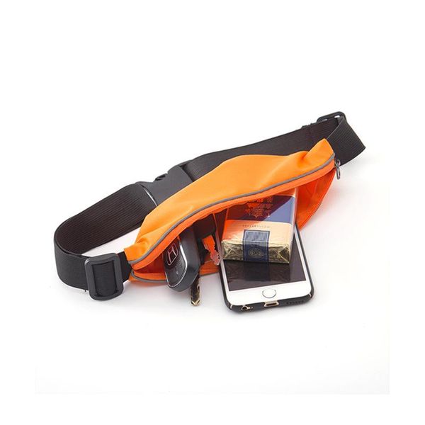 

outdoor elasticity sports waist pack fitness running belt ultra-thin multi-functional manufacturers direct selling kg-626