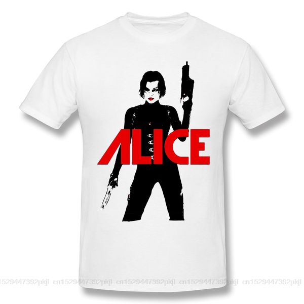 

alice funny summer casual graphic tee residented evil zombie game crew neck sport hooded sweatshirt hoodie men t shirt
