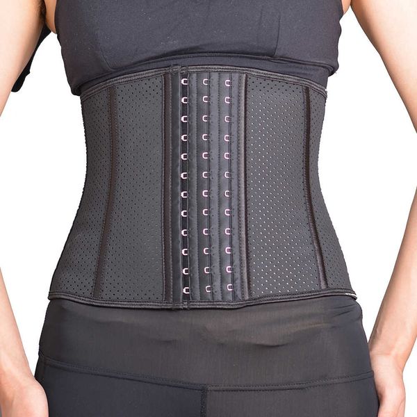 

rubber seal 24cm short steel fitness waist beltn2sn, Gray