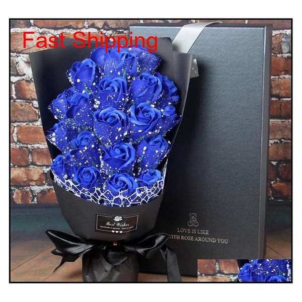 

artificial soap rose flowers gift boxes sets handmade bath rose flower valentine's day birthday wedding party gift f qylkuf pets2010