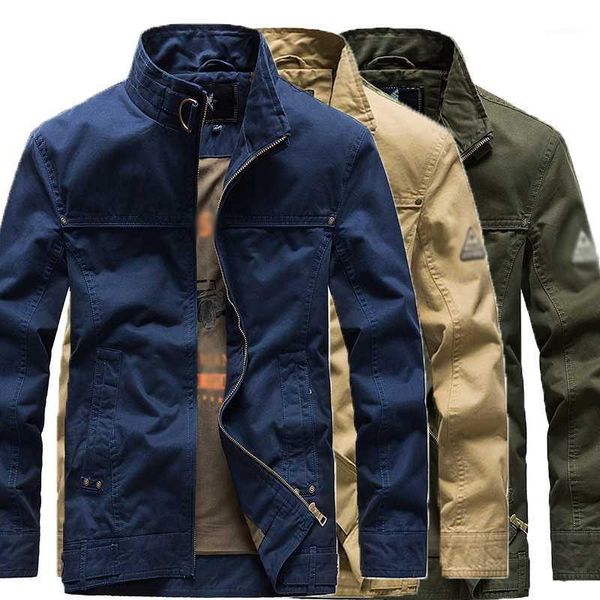 

2020 fashion businessmen casual cotton jacket coat spring outfit long sleeves stand collar comfortable blouse zipper coat1, Black;brown