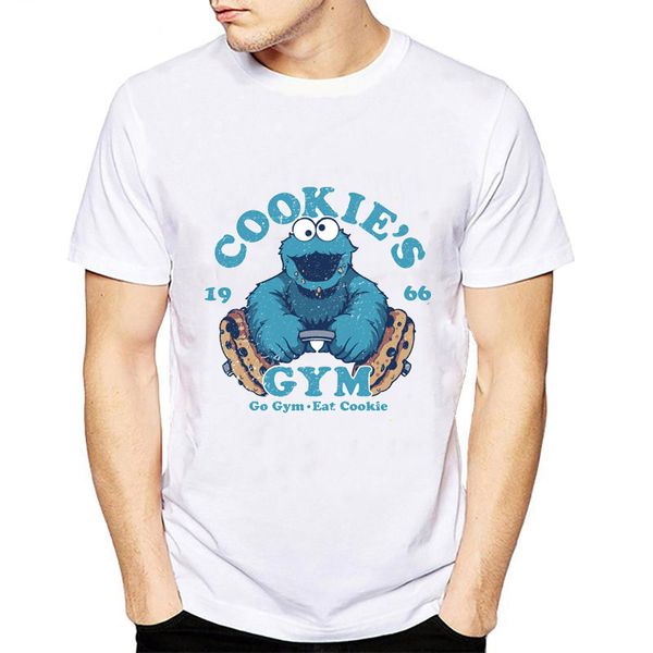 

cookie monster t shirt harajuku t shirt men white shirt camisetas hombre camiseta masculina plus size sport hooded sweatshirt hoodie