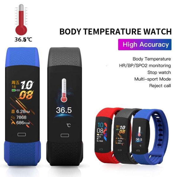

blood prsure meter with temperature control, student sports watch wristband, 2020jk