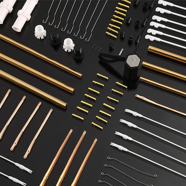 

три складной зонтик контрактные геометрический дизайн женщина и lady ветрозащитный golden зонтик wind resistant зонт черное покрытие yxlqot