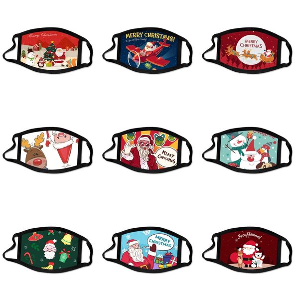 

designer design face masks prective mask ultraviolet-proof dustproof riding cycling sports print mouth masks men and women outdoor#679, Black