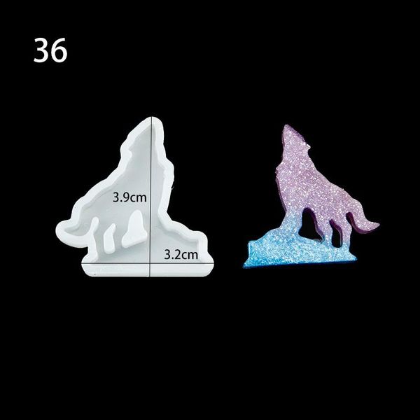 

qiaoqiao diy clear silicone flows diy животное кулон ожерелье ювелирные изделия форма для волос аксессуары волос ремешок ремесло wmtscq lott, Black