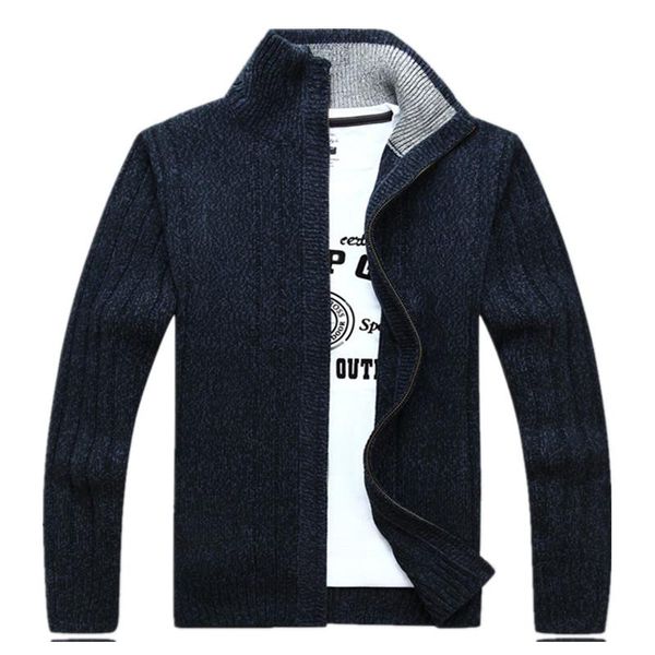 

men's wool sweater cotton men's cardigan winter autumn zipper short skirt wear knitted top, White;black