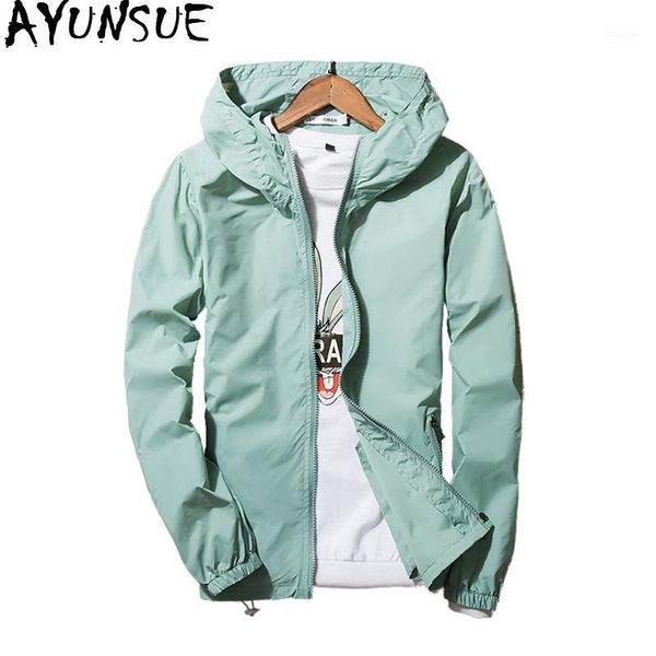 

ayunsue coat women 2019 summer sunscreen windbreaker jacket plus size sun-protective clothing couple casaco feminino thin kj3891, Black;brown