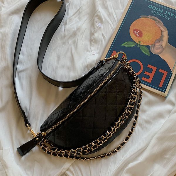 

hbp crossbody bag saddle bag handbags purses new designers bags premium texture fashion popular shoulder bag plaid chain comfortable