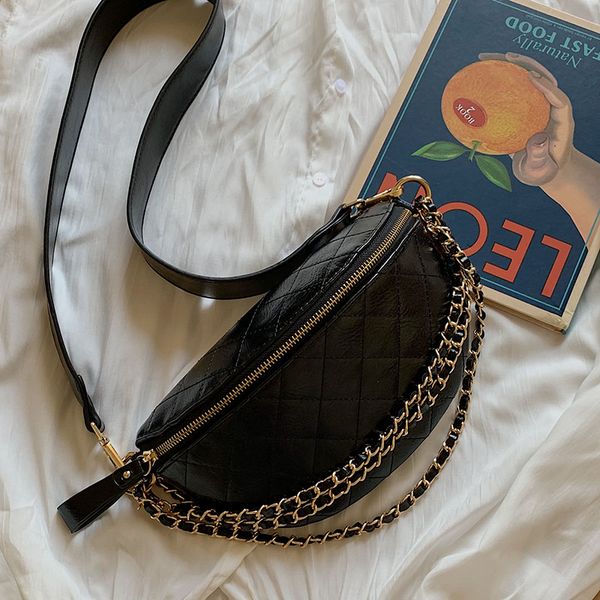 HBP Crossbody Çanta Eyer çantası Çantalar Cüzdanlar yeni Tasarımcıların çantaları premium doku Moda Popüler omuz çantası Ekose zincir Rahat