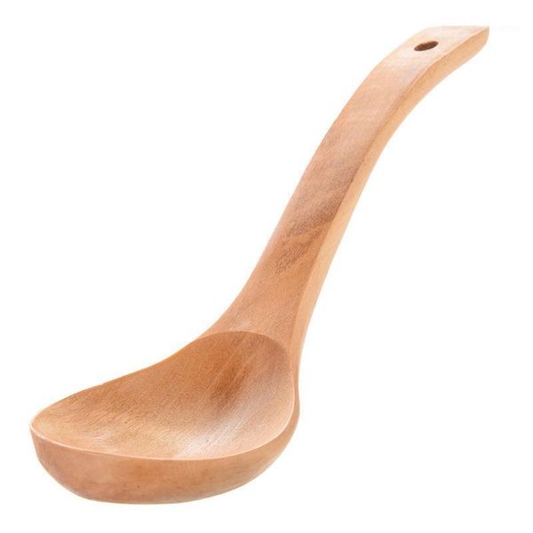 

kitchen wooden houseware polished rice paddle scoop ladle1