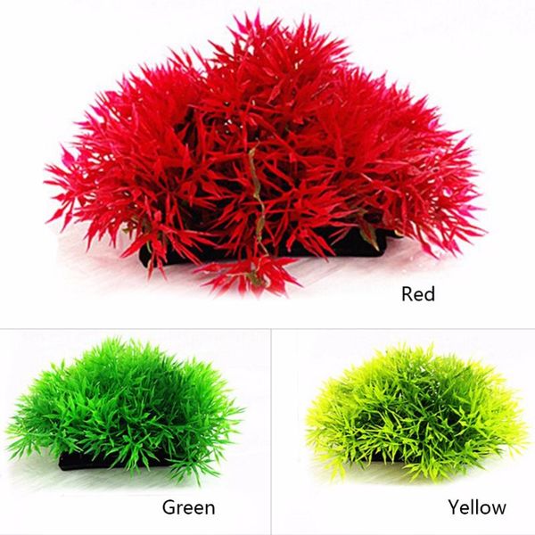 

fish tank plastic artificial water grass lawn ornament aquatic aquarium simulation plant decorations landscape accessory