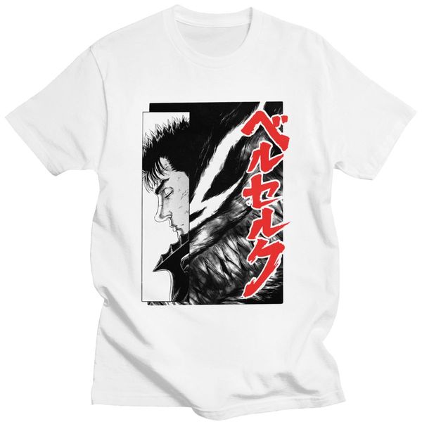 

классический аниме berserk для pure га гуц tee tops шею с коротким рукавом новизна мерч спорта толстовка с капюшоном hoodie мужчин футболку