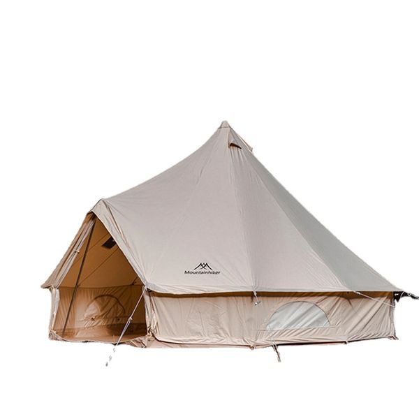 outdoor camping large light luxury camp rainproof sunscreen cotton-cloth tents(the logistics price pls contact us)