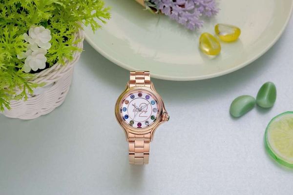 

girls' new for fashion wristwatch direction, Slivery;brown