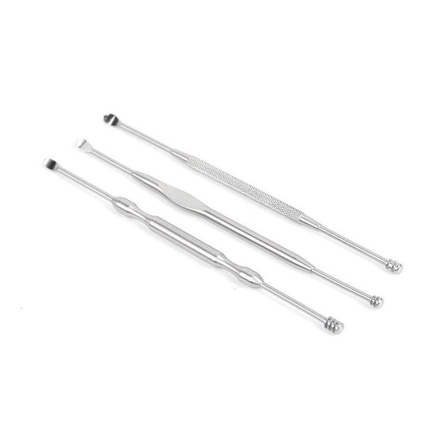

stainless steel ear cleaner creative earpick wax remover curette ear pick spoon cleanin qylemc garden2010