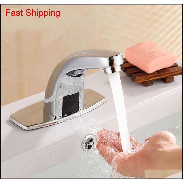 

sink faucets water tap matic infrared sensor faucet deck mount smart touch hands inductive water tap kitch jllprn yummy_shop