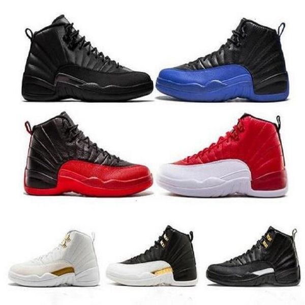 

black game royal jumpman 12 new 12s basketball shoes fiba gamma blue paris cny flu game mens sneakers trainer