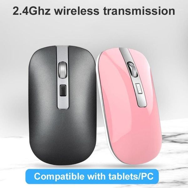 

mice bluetooth mouse 2.4g silent charging 1600 dpi ultra thin ergonomic portable optical for pc1