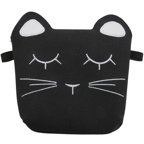 

new-cute cat girls purse handbag children kid cross-body shoulder bag christmas gift, black