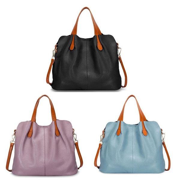 

leather tote, cow leather lychee tote, fashion shoulder bag, compound bag