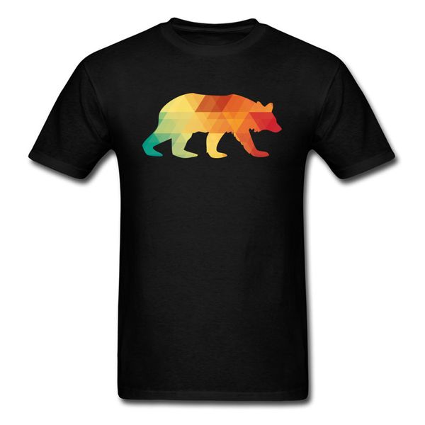 

rainbow bear harlequin summer hip hop men funny animal pattern oversized hoodie designers t shirts sweatshirt