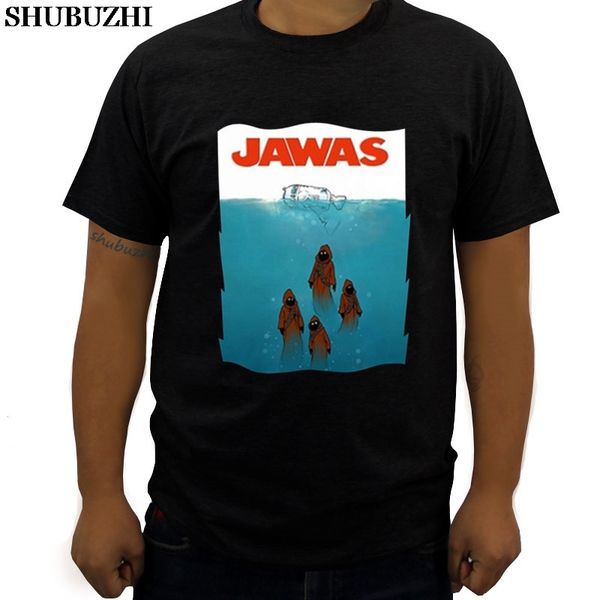 

tshirt new jawas jaws mashup black summer cause loose male fashion summer clothes sport hooded sweatshirt hoodie men t shirt