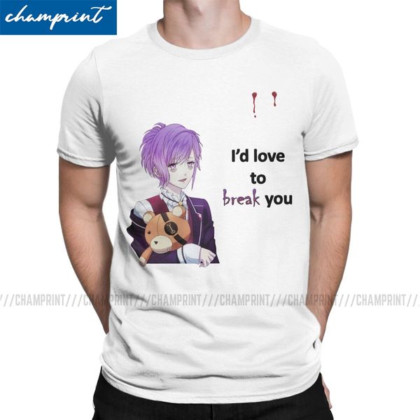 

men kanato sakamaki husbando diabolik lovers vampire anime novelty sleeve round neck tees 5xl hooded sweatshirt hoodie men t shirt