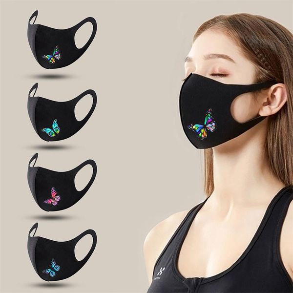

butterfly face mask mouth caps washable face mask fashion prints protection reusable mask fabric 2021 wmtuiu mywjqq