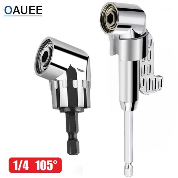 

oauee 105 angle screwdriver set socket holder adapter adjustable bits drill bit angle screw driver tool 1/4'' hex bit socket1