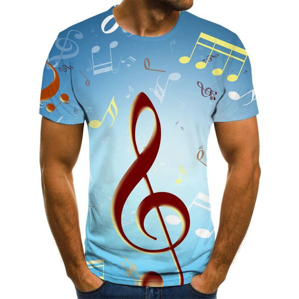 

anime music notes game homme 3d print shirts anime humor comics men clothing