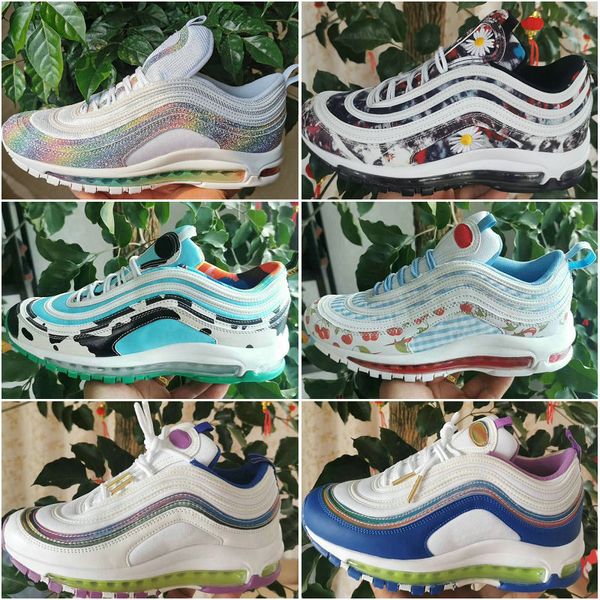 

2020 новый коренастый dunky ice cream корова gs вишневый daisy радуга цветов мужские женские 97s кроссовки спорт кроссовки дез chaussures za