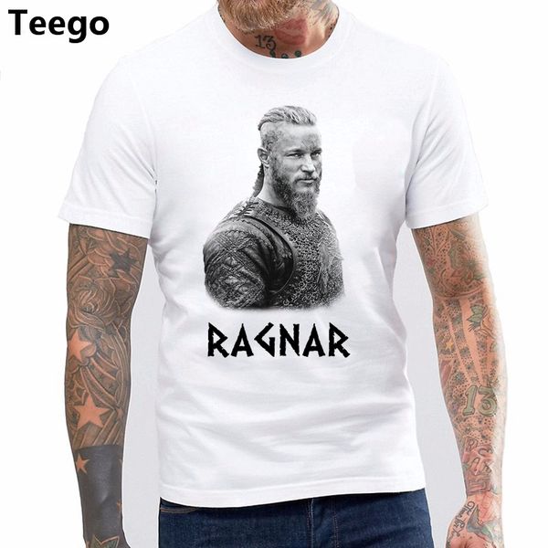 

t shirt лета викинги телесериал одина ворон рагнар лодбрки white summer sportwear случайная футболка вызывного tee спорт с капюшоном hoodie