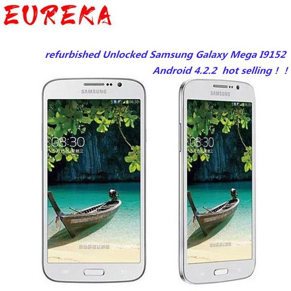 originale sbloccato Samsung Galaxy Mega I9152 5,8 pollici 1,5 GB di RAM 8 GB ROM 8 MP Dual SIM WIFI Touchscreen
