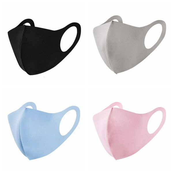 

mask anti dust face mouth cover respirator dustproof washable reusable ice silk cotton designer masks for child ljja4087