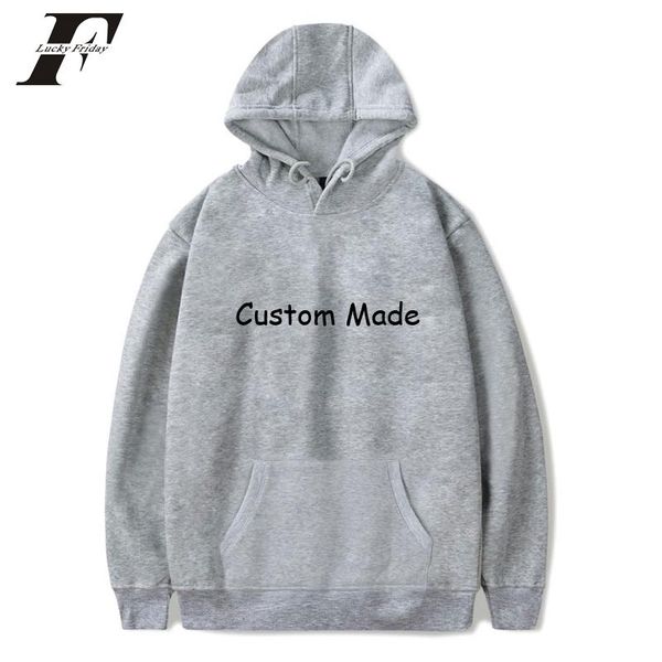 

men's hoodies & sweatshirts customize logo diy design your picture men women hoodie made 5102-wy02 2021, Black