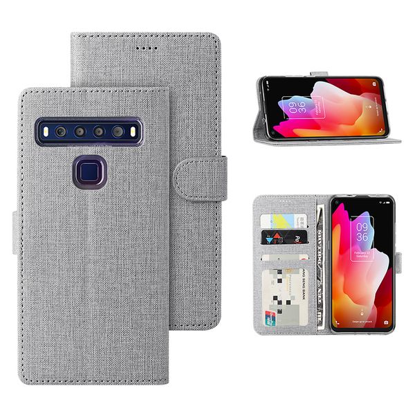 

vintage wallet cases pro case magnetic closure book flip cover for tcl 10 l leather card holder phone bags