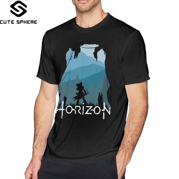 

horizon zero dawn horizon zero dawn short sleeve male 6xl print awesome summer hoodie designers t shirts sweatshirt