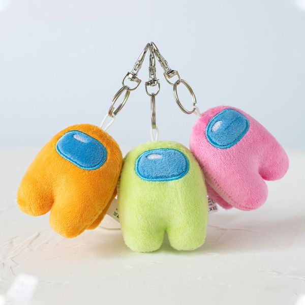 

8cm among us toy plush toys gifts key chain game stuffed doll mini cute among us stuffed plush animals cartoon among us plush sale cz0127c