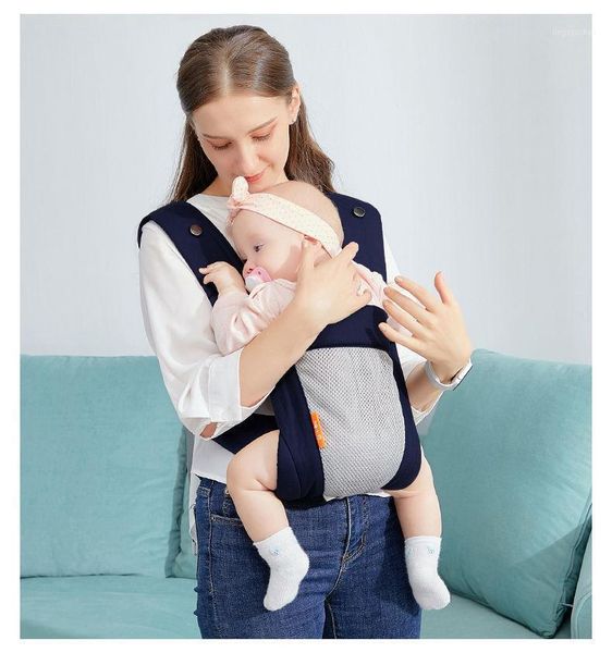 

ergonomic baby carrier sling wrap face to face and back carry new born infant for convenient travel 0-36m1
