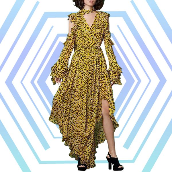 

2020 ранняя весна sexy -плечий женщины платье модного новый v-образный вырез шнуровки нерегулярного hem платье для женщин, White;black