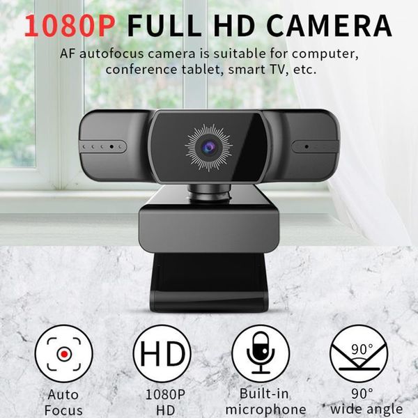 

webcams webcam 1080p 4k live streaming usb web camera for pc lapwide angle with dual microphone video conference1