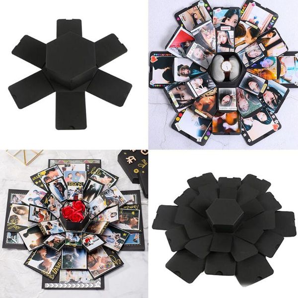 

surprise love explosion box gift po birthday for anniversary scrapbook bomb1 wrap