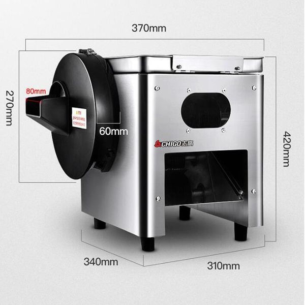 

meat grinders electric commercial slicer stainless steel shredder automatic household grinder dicing machine1