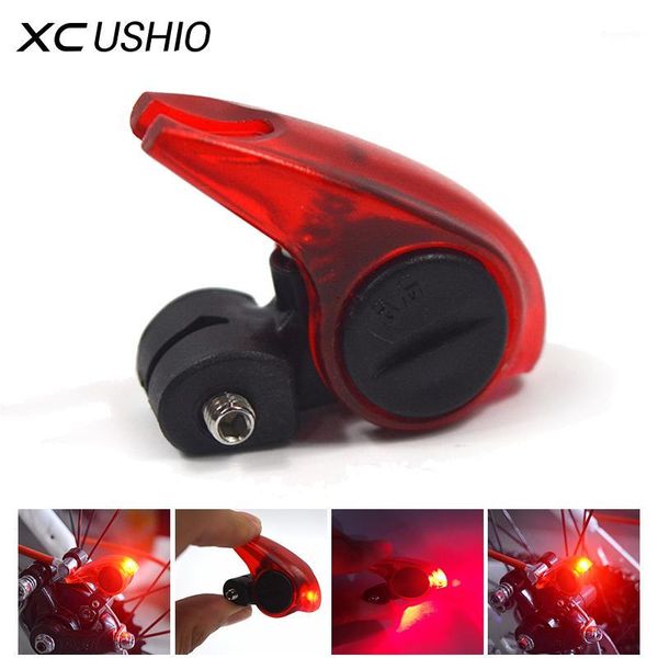 

wholesale- bicycle brake light safety road bike warning led light folding mtb cycling suitable for v brakes automatic control1