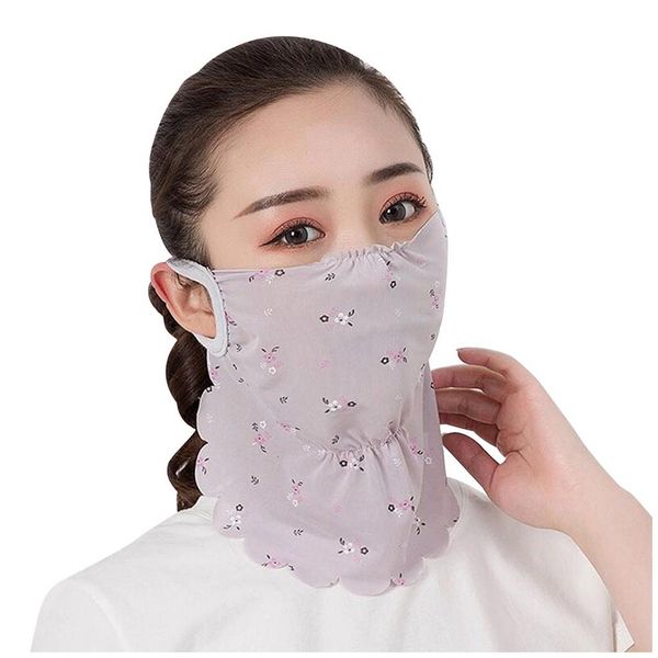 

lady print wraps chiffon reusable foulard neck silk mask masks scarves sun floral protect scarf mascarillas women face bandana wmtduh