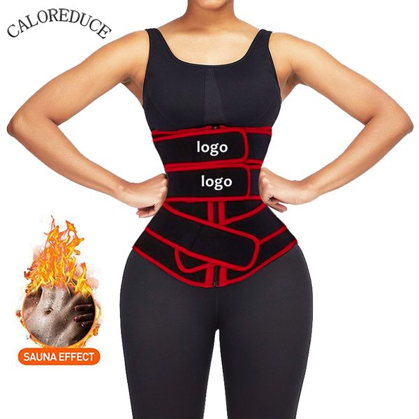 Kadın Bel Eğitmen Vücut Şekillendirici Neopren Cincher Yüksek Sıkıştırma Korse Sıcak Sauna Ter Göbek Band Giyotin Spor Kuşak Kemer LJ201209