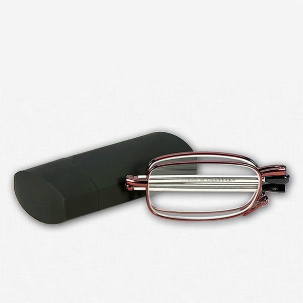 

2020 mini design reading glasses men women folding glasses business folding anti fatigue reading high grade foldable p, White;black