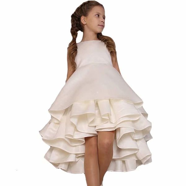 

2021 new cetim lower layers, as princess, 1087, 1st pageant communion, dressed flowers fobd, White;blue