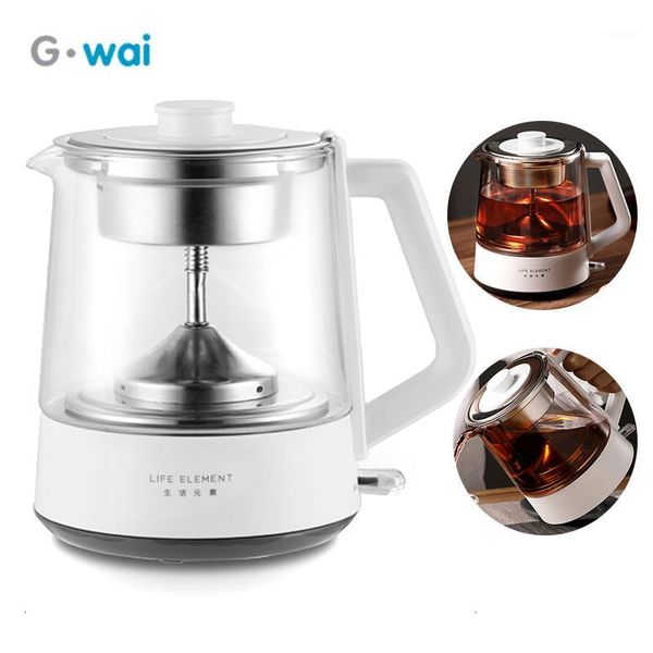 

electric kettles 220v automatic kettle glass teapot boiled pot steaming maker with filter heat preservation health 800ml1